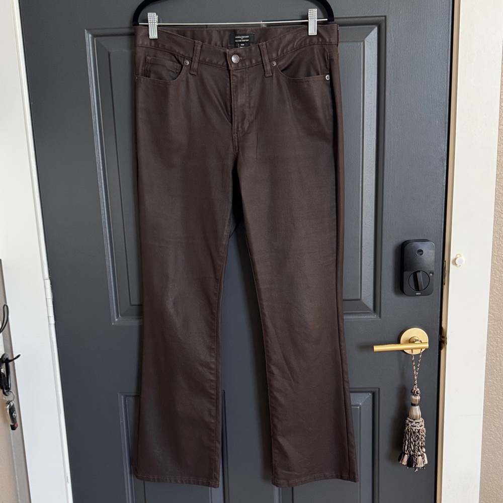Banana Republic Women's Dark Brown Boot-Cut Jeans